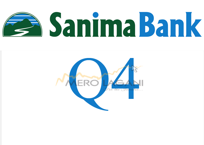 Sanima Bank Logs Plain Growth